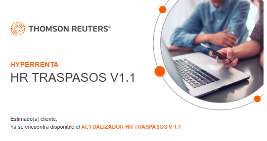 Actualizador HR TRASPASOS 1.1