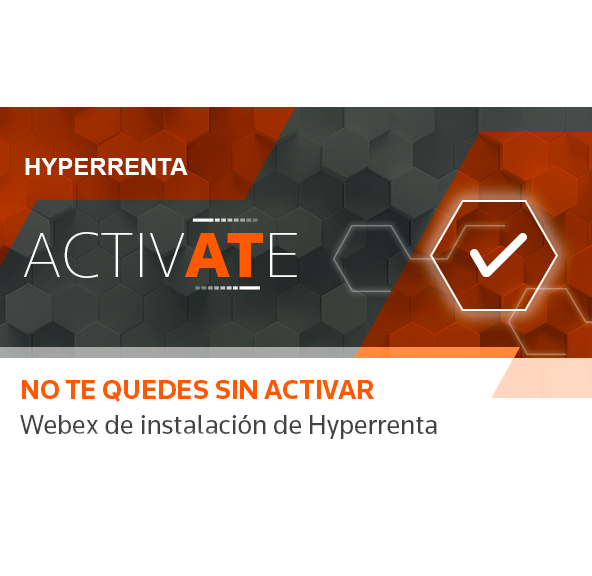 WEBEX de activación Hyperrenta