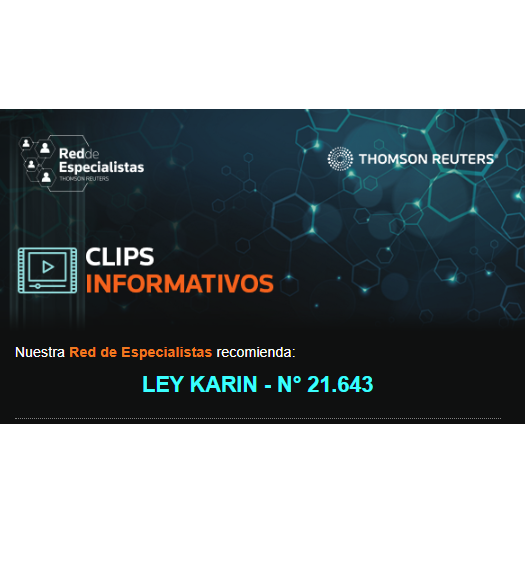 Clips Informativos – Ley Karin